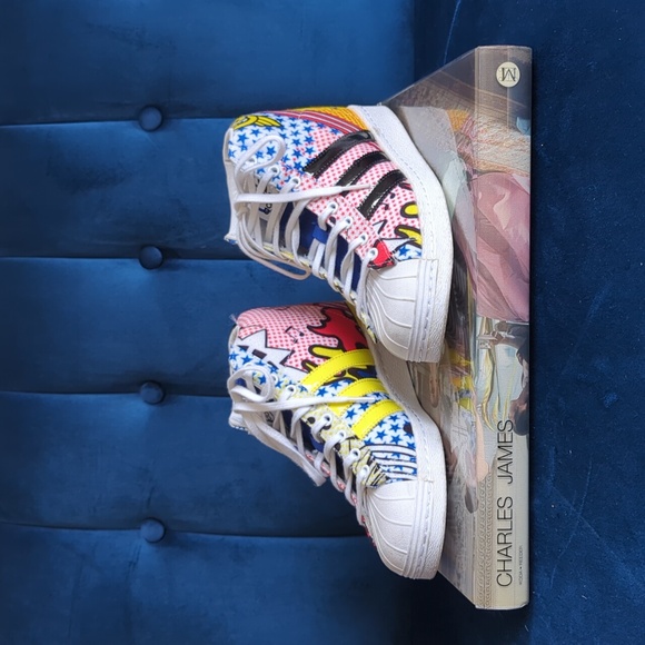 Rita Ora X Adidas Superstar Wedge Up Size 8 With Pop Cush Insoles - Picture 4 of 12